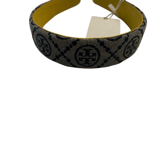 Tory Burch Logo Blue Headband NWT - Picture 5 of 8